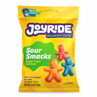 Joyride Sour Smacks Chewy Fruit Strips - Pack of 10 x 3.5oz