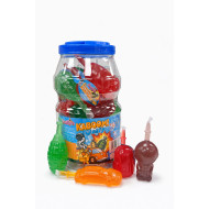 DAFFY`S KABOOM JELLY FUN SHAPED JELLIES IN A JAR 35G X 30PCS