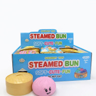 Dumpling Squishy Toy Steamed Bun Mystery Colours - Pack of 12 