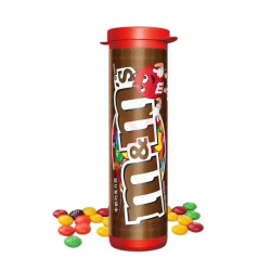 M&M'S Milk Chocolate Beans Fun Tube - Pack of 10 x 28g 