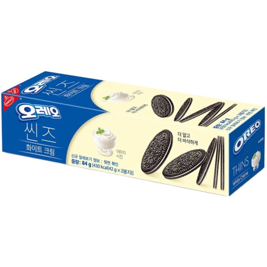 Oreo Thins White Cream - Pack of 24 x 84g