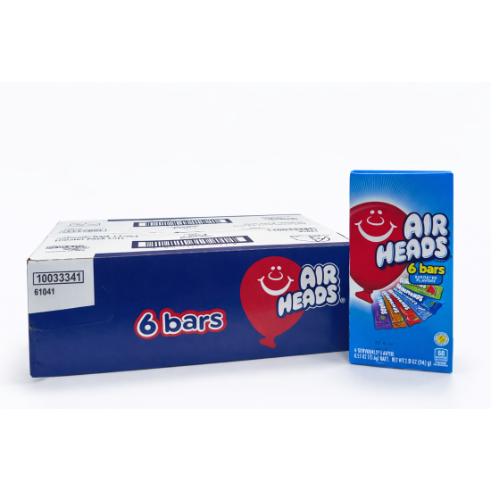 Airheads 6 Bars Candy Theatre Box - Pack of 12 