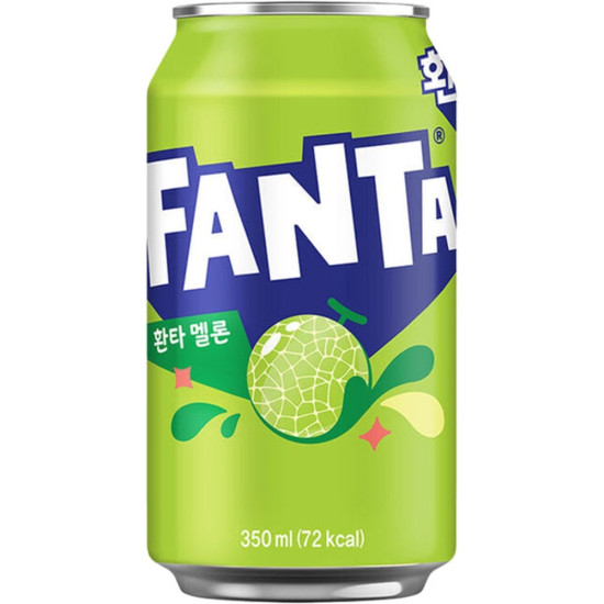 Korean Fanta Melon  - Pack of 24 x 350ml