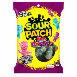 Sour Patch Kids Berry Flavour - Pack of 12 x170g