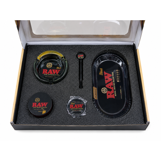 Raw Smoking Set - Black Colour 