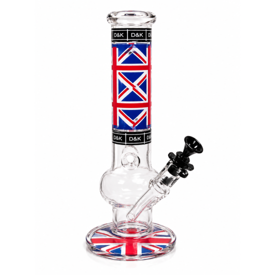 D&K Small Size Glass Bong, Item code SMK-2771 , Pack of 1 