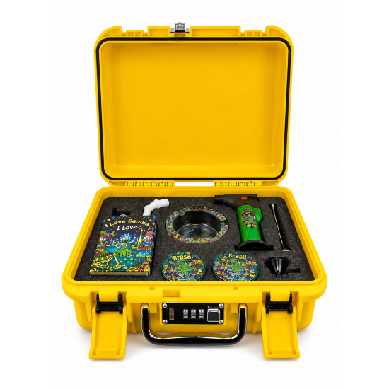 Smoking Gift Set With Lock, Item Code SMK - 4447, Assorted Colour & Design  