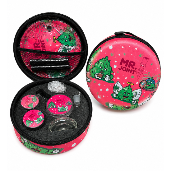 Smoking Gift Set Round, Item No SMK-4515, Assorted Colours & Design