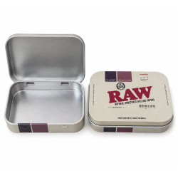 Raw Tobacco Tin Small, Brown Colour - Pack of 1 
