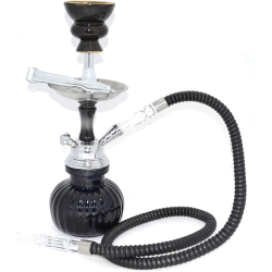 Hookah Small Single Pipe Assorted Colour, Item code PS-146, Pack of 1 
