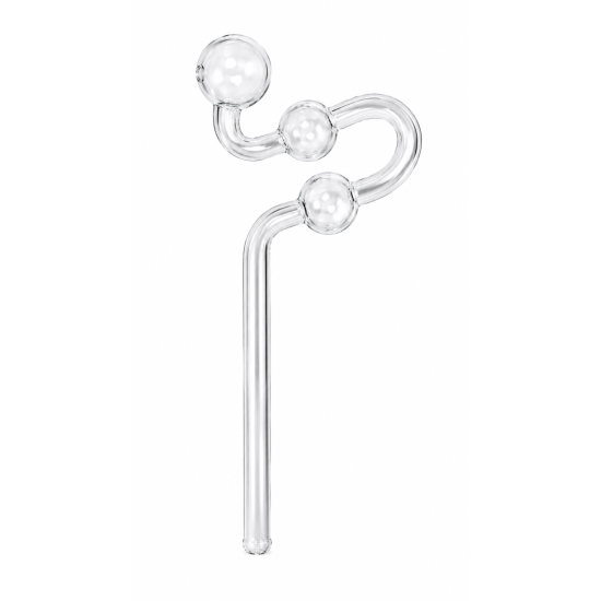 Glass Pipe Clear Item No - SMK Glass Pipe 4, Pack of 45 