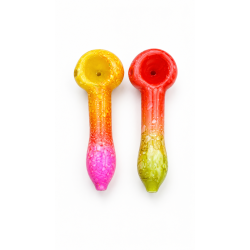 Marble Frost Glass Pipe, Size - 4'' - Pack of 48