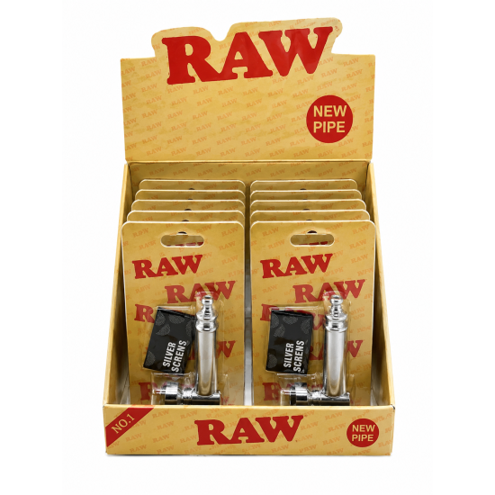 Raw Metal Pipe Small Brown Colour - Pack of 12