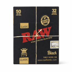 RAW Black Classic King Size Slim Paper 