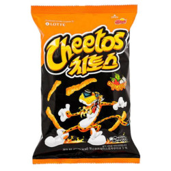 Korean Cheetos Spicy - Pack of 12 x 82g 