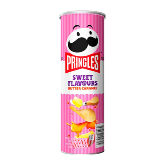 Korean Pringles Sweet Butter Caramel Flavour - Pack of 12 x 110g