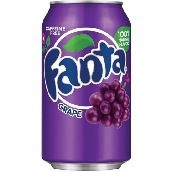 FANTA GRAPE CAN 330ML/ 12PCS image
