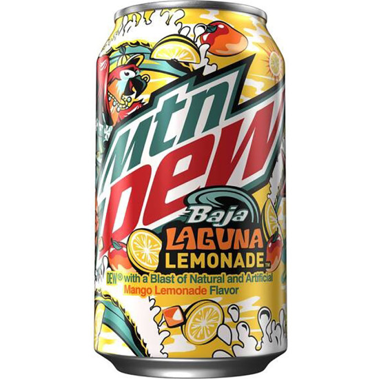 MOUNTAIN DEW BAJA LEMONADE 12OZ/ 24PCS image
