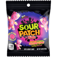 SOUR PATCH GLOW UPS  Peg bag 3.6OZ/12PCS