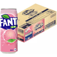 JAPANESE FANTA WHITE PEACH 500ML/24PC