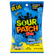 Sour Patch Blue Raspberry Big Bag - Pack of 12 x 8oz