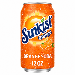 SUNKIST ORANGE CAN 330ML/ 12PCS