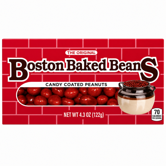 Boston Baked Beans Theater Box - Pack of 12 x 4.3oz 