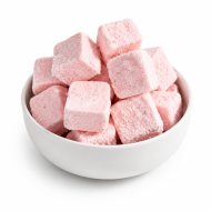 Freeze Dried Coconut Cubes Strawberry  - Pack of 24 x 50g  