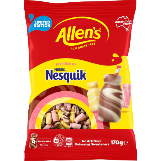 Allen's Nesquik Shake - Pack of 12 x 170g 