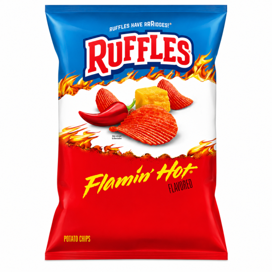 Ruffles Flamin Hot - Pack of 15 x 6.5oz