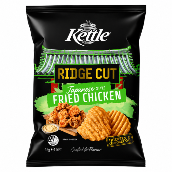 Kettle Ridge Fried Chicken - Pack of 18 x 45g
