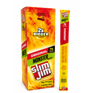 Slim Jim Original Monster Size 2x Bigger - Pack of 18 x 55g 