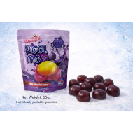 Halal Peel Me Gummies Peelers 65g/24 bags- GRAPE Flavour