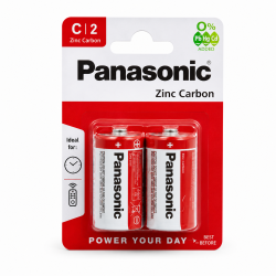 Panasonic Zinc C LR14 Battery | 24 Pack