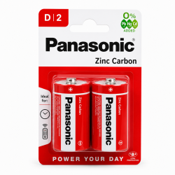 Panasonic Zinc D LR20 Battery | 24 Pack