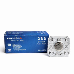 Renata Batteries 389 SR1130SW  - Pack of 10 