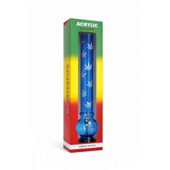 Acrylic Large Printed Waterpipe 55cm - Assorted Colour & design
