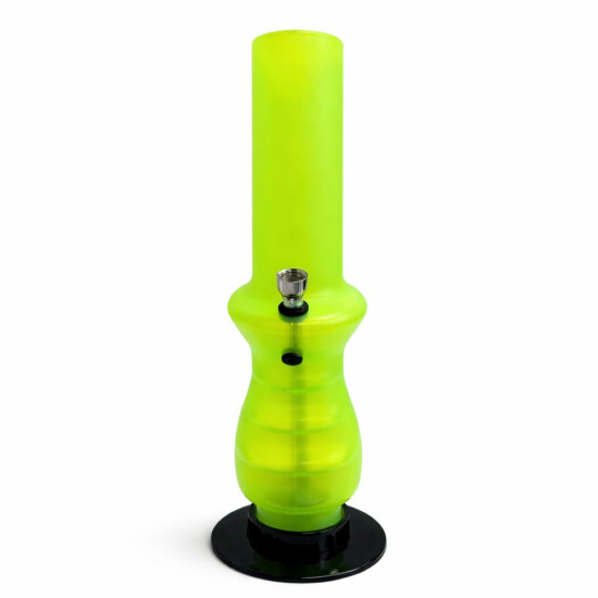 Acrylic Plain Waterpipe 32cm - Assorted Colour