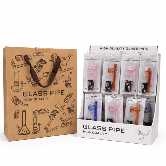 D&K Dengke Mix Colour High Quality Glass Pipe