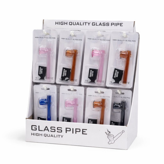 D&K Dengke Mix Colour High Quality Glass Pipe