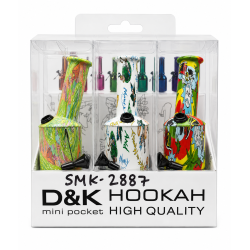 D&K Mini Bong, Item Code - SMK-2887, Pack of 6 