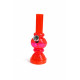 Mini Acrylic Waterpipe & Grinder - Assorted Colour & Design
