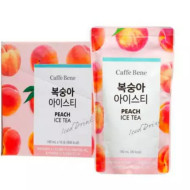 CAFFE BENE PEACH ICE TEA 190ML/ 50PCS 