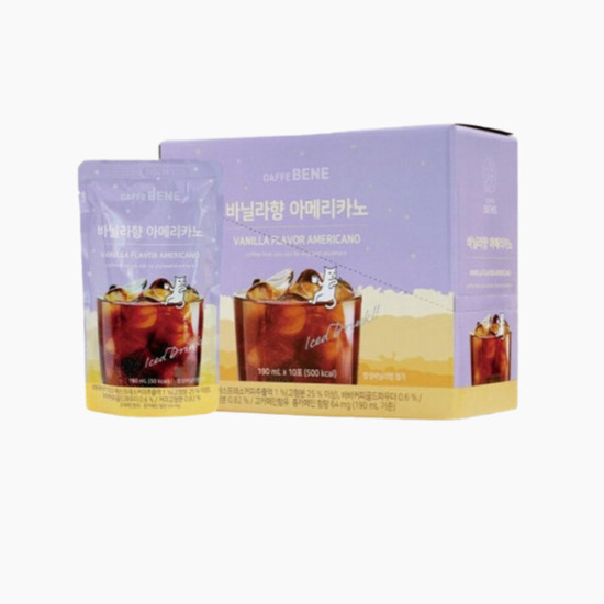 CAFFE BENE VANILLA FLAVOUR POUCH 190ML/ 10PCS image