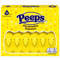 Peeps Yellow Marshmallow - Pack of 36 x 3oz