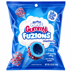 Gummy Fuzions Mixed Berry  -  Pack of 8 x 4.36oz