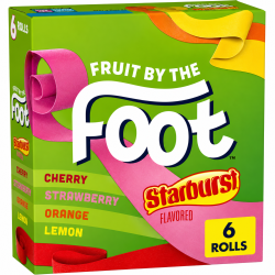 Fruit By the Foot Starburst - 4.5oz x 8