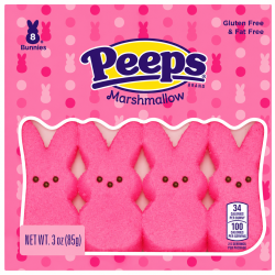 Peeps Pink Bunnies - Pack of 36 x 3oz