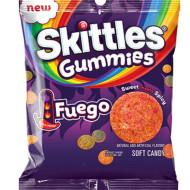 Skittle Fuego Gummies Peg 5.8oz/12