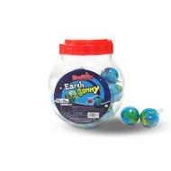 Eyeball Gummy Jars - Earth Shape With Strawberry Flavoured Filling
